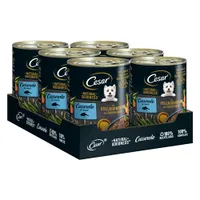 Cesar Natural Goodness 12 x 400 g Alimento umido per cani - Pesce e Superfoods