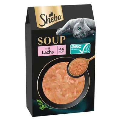 Sheba Classic Soup Kattenvoer Voordeelpakket 40 x 40 g - met tonijn
