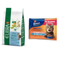 Affinity Libra 1,5 à 12 kg + sachets Brekkies Daily Delice 4 x 85 g offerts ! - Kitten poulet (1,5 kg)