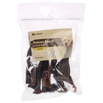 Flamingo Nature Snack, skóra wielbłąda - 200 g 