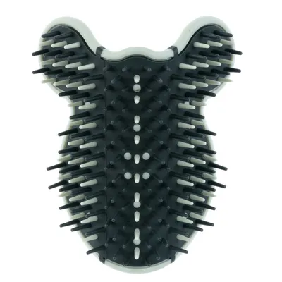 kooa Corner Brush hörnborste för katter - ca L 14,6 x B 12 x H 4,7 cm