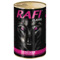 Pachet economic Rafi Dog 12 x 1240 g - Curcan