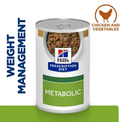 Hill's Prescription Diet Metabolic Ragout с пиле и зеленчуци - 12 x 354 г