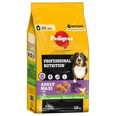 Pedigree Professional Nutrition Adult Maxi >25kg s peradi i povrćem – 12 kg