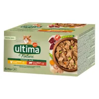 Ultima Nature Paté 40 x 85 g para gatos - Pollo y vacuno