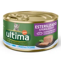 Ultima Fit & Delicious Sterilized Cat 24 x 85 g - Pește marin