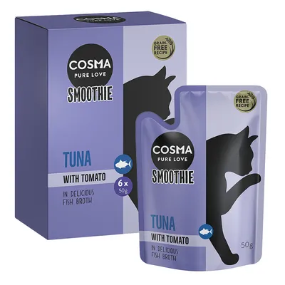 Cosma Smoothies 6 x 50 g - tonnikala & tomaatti