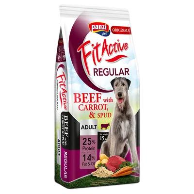 FitActive Originals Adult Regular s hovězím - Výhodné balení: 2 x 15 kg
