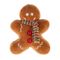 TIAKI Hundespielzeug Lebkuchenmann L 20 x B 16 x H 5 cm