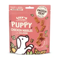 Lily's Kitchen Puppy Bites, z kurczakiem i łososiem - 70 g