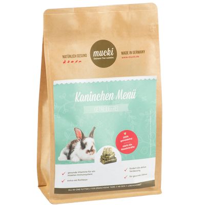 Mucki Kaninchen Menü Getreidefrei 2 kg