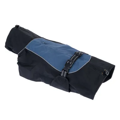 TIAKI Softshell Dog Coat - Steel - approx. 30cm (Back Length)