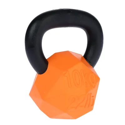 TIAKI gummi-kettlebell tyggelegetøj - L 10 x B 8 x H 6,3 cm