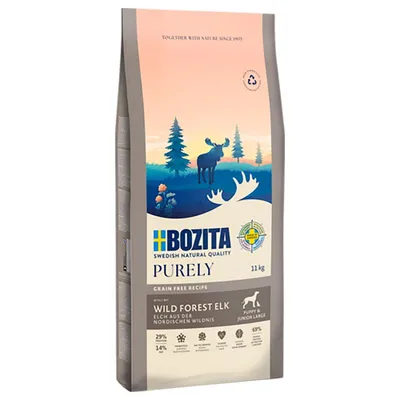 Bozita Dog Purely Grain Free Elg Puppy & Junior Large Breed