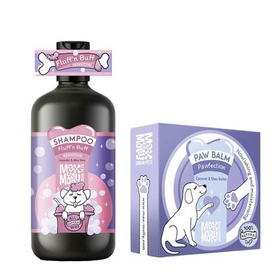 Shampoo per cani Max & Molly Fluff'n Buff Shampoo Fluff'n Buff 250 ml + Balsamo per polpastrelli Pawfection 50 g