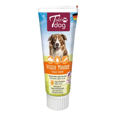 Tubidog veganski mousse s krompirjem, jabolkom in korenčkom - Varčno pakiranje: 3 x 75 g