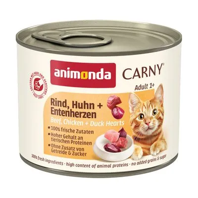 animonda Carny Adult 6 x 200 g Kattenvoer - Kip & Zalm
