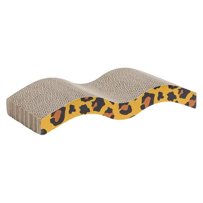 Praskalnik za mačke Leopard - pribl. D 40 x Š 19 x V 4 cm