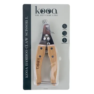 kooa Bambus-Krallenschere L - L 15,4 x B 5,4 x H 1,4 cm