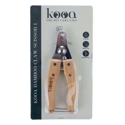 kooa Bambus-Krallenschere L L 15,4 x B 5,4 x H 1,4 cm