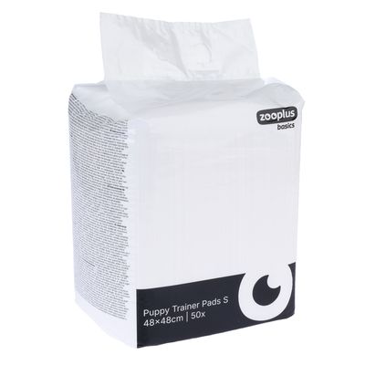 Alèses zooplus Basics pour chiot L 48 x l 48 cm, 50 pièces