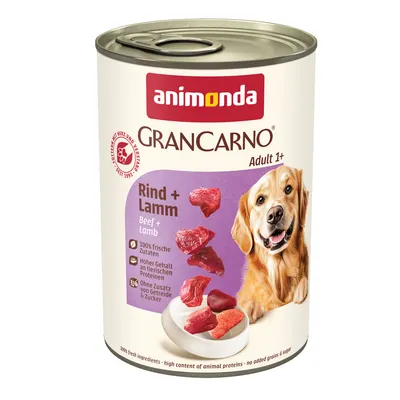 Sparpack: animonda GranCarno Original 12 x 400 g - Nötkött & lamm