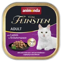 Megapack animonda vom Feinsten Adult 32 x 100 g - mit Lamm in Kräutersauce