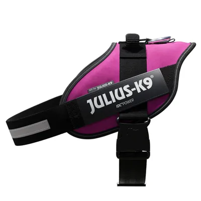 Julius-K9 IDC Powergeschirr, dunkelpink - Grösse XL: Brustumfang 71 - 96 cm Julius-K9 IDC Powergeschirr, dunkelpink - Grösse XL: Brustumfang 71 - 96 cm