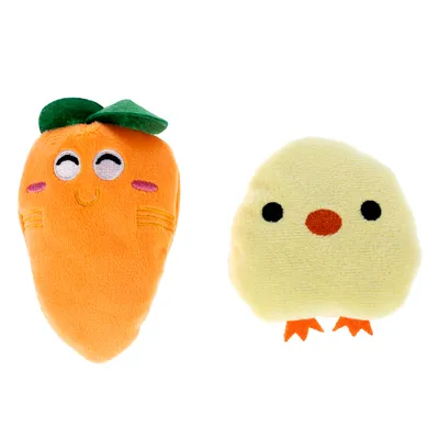 Set de juguetes para gatos Basics Chick Carrot - Set de 2