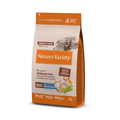 Nature's Variety Healthy Grains Medium/Maxi Adult Witvis - 3 kg