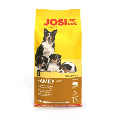 JosiDog Family med kyckling - Sparpack: 2 x 15 kg
