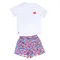 TIAKI Pet & Parent Pyjama im Partnerlook, Melone Pyjama für Hundeeltern: Größe S