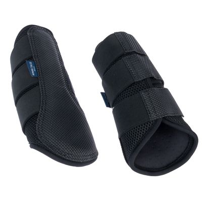 Nomad Tales Set ochraniacze i kaloszki dla konia, czarne Ochraniacze, rozmiar L (2 szt.)