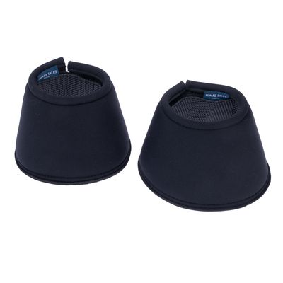 Nomad Tales Set ochraniacze i kaloszki dla konia, czarne Kaloszki, rozmiar S (2 szt.)