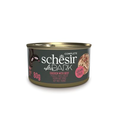 Schesir After Dark 12 x 80 g Huhn & Rind