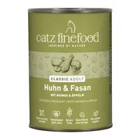 catz finefood w puszce, 6 x 400 g - Kurczak z mięsem z bażanta