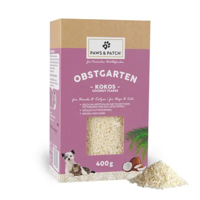 PAWS PATCH Fruktträdgård Kokosflingor - 400 g
