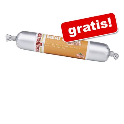 Fleischeslust Meat & trEAT Single Shot saláma pre výcvik 80g zdarma