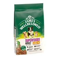James Wellbeloved Superfoods Adult Dog Hypoallergenic Truthahn mit Grünkohl & Quinoa - 10 kg