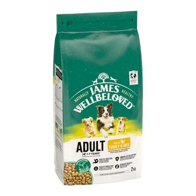 James Wellbeloved Adult Dog Hypoallergenic Kalkoen & Rijst Hondenvoer
