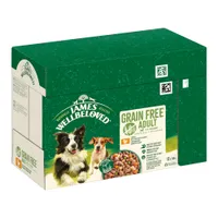 James Wellbeloved Adult Dog Hypoallergenic Truthahn mit Gemüse in Sauce - 12 x 90 g