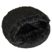 TIAKI kukaň pro kočky Harry - černá: cca Ø 50 x V 20 cm