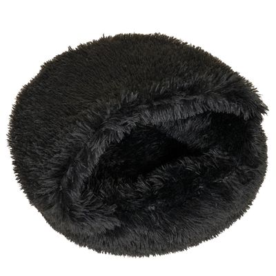 TIAKI Katzenhöhle Harry ca. Ø 50 x H 20 cm, schwarz