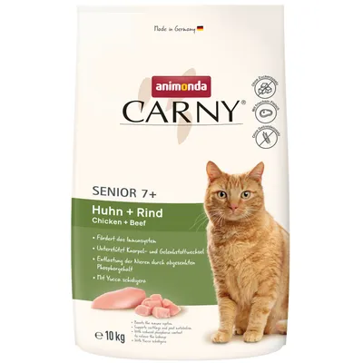 animonda Carny Senior poulet + bœuf - lot % : 2 x 10 kg