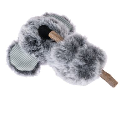TIAKI Katzenspielzeug Koala mit Silvervine-Stöckchen