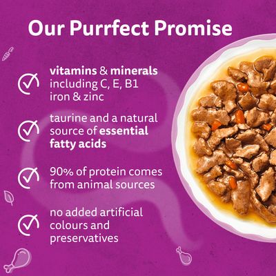 Whiskas 1+ Aromatic Selection Fragrant Fusions in Gravy