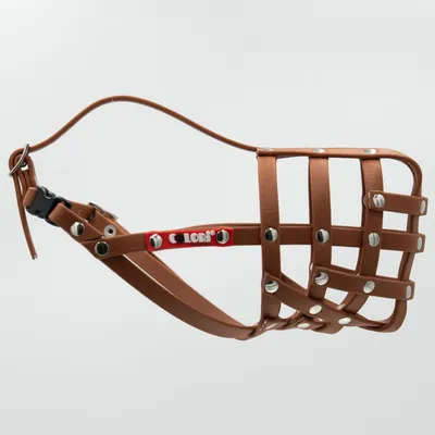 COLORI® 2.0 Shepherd Dog Muzzle M - Light Brown - Size 6 COLORI® 2.0 Shepherd Dog Muzzle M - Light Brown - Size 6