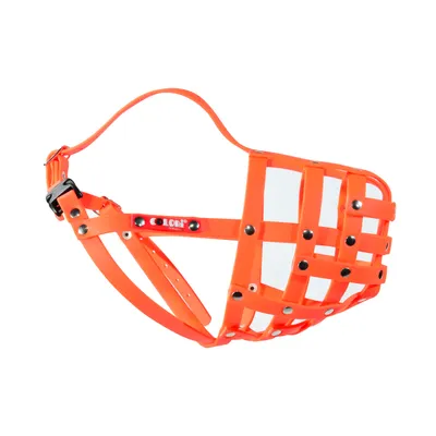 COLORI® kaganiec, owczarek niemiecki M, neonowy pomarańczowy - Rozmiar 7 COLORI® kaganiec, owczarek niemiecki M, neonowy pomarańczowy - Rozmiar 7