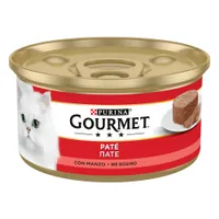Gourmet 24 x 195 g umido gatto - Paté Manzo