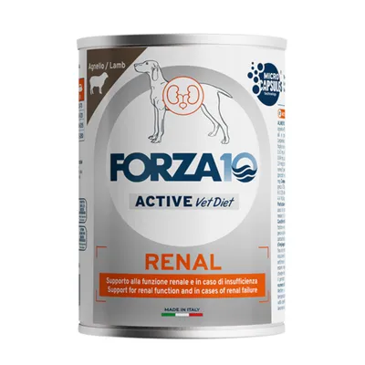 Forza10 Active Line Renal mit Lamm für Hunde - 6 x 390 g